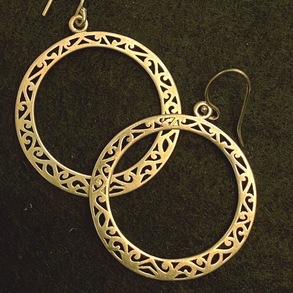 Silpada Sterling Silver Hoop Earrings